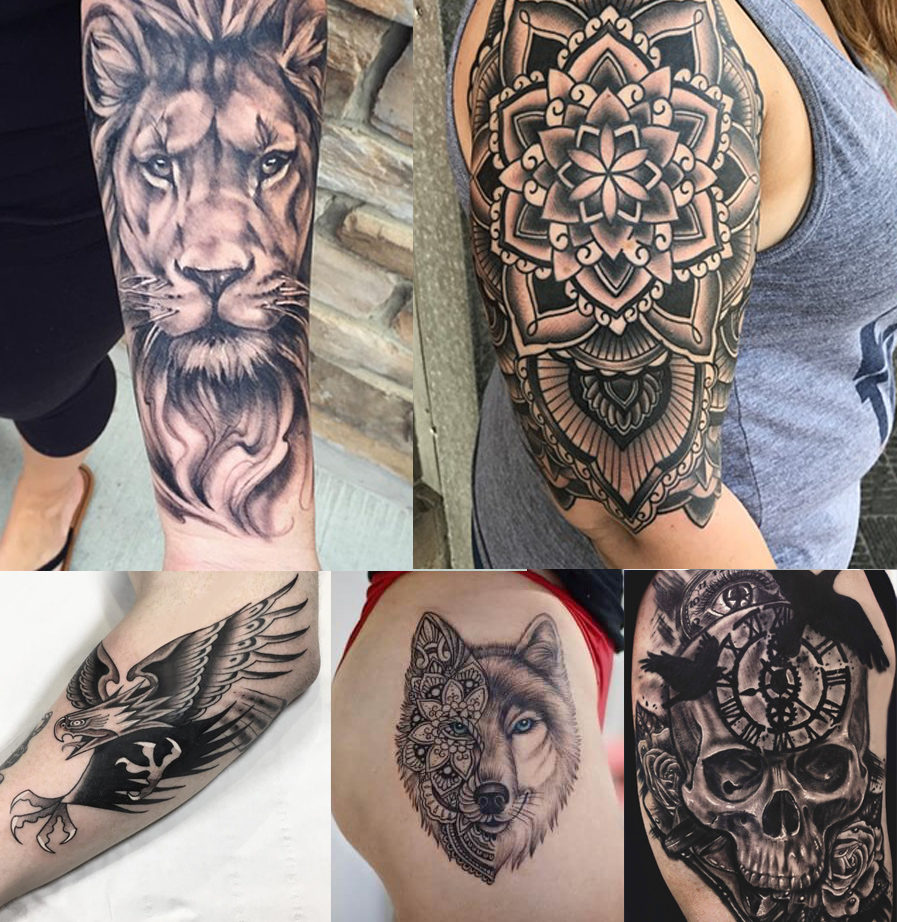 Black and Grey Tattoos: The timeless classic and where it  comes from