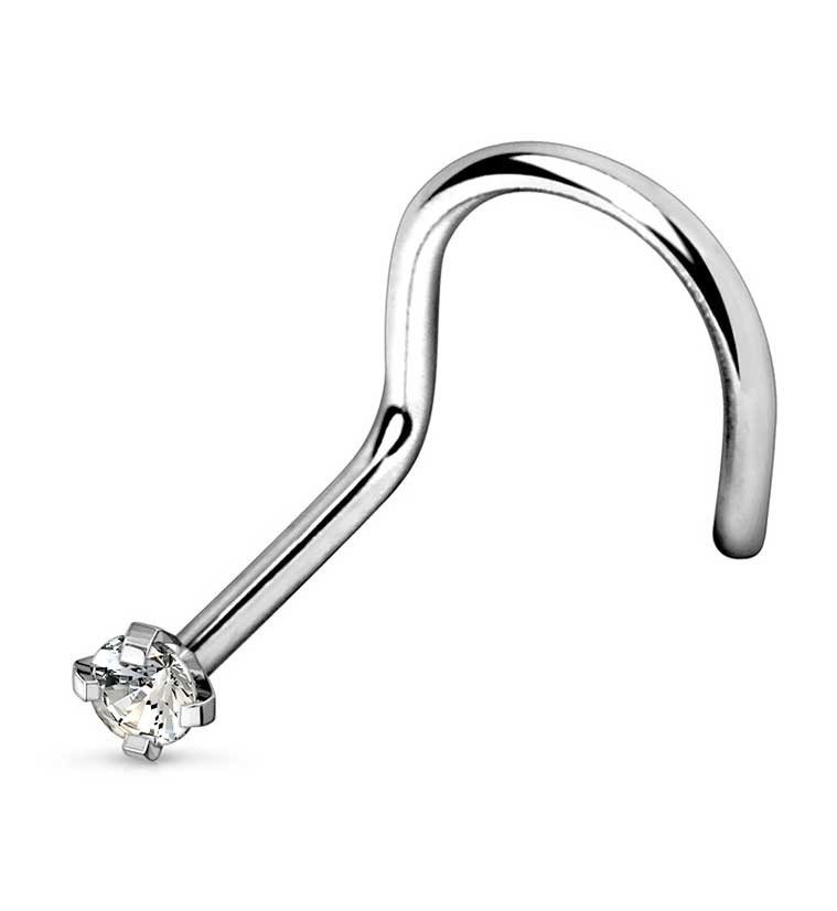 silver nostril jewelry